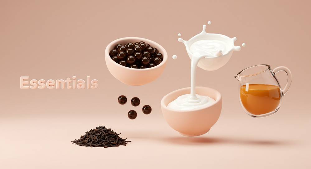 Chuẩn bị nguyên liệu cốt lõi cho món trà sữa ngon đúng điệu