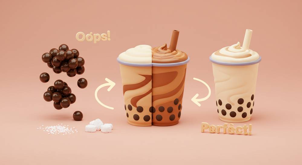 Những lỗi thường gặp và cách khắc phục khi làm trà sữa tại nhà